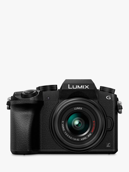 Lumix Dmc G7 Mirrorless Camera With 14-42mm Lens - Black