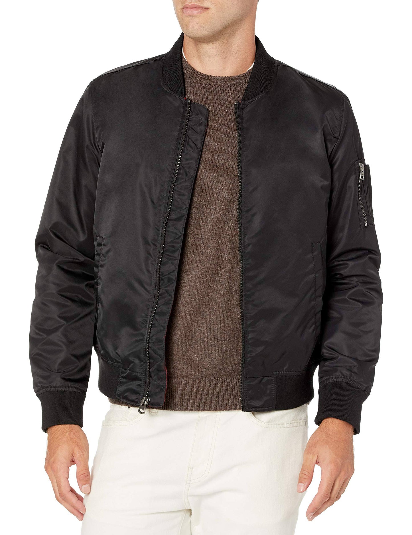 Levi's Flight Bomber Jacket, Size: Medium, Black