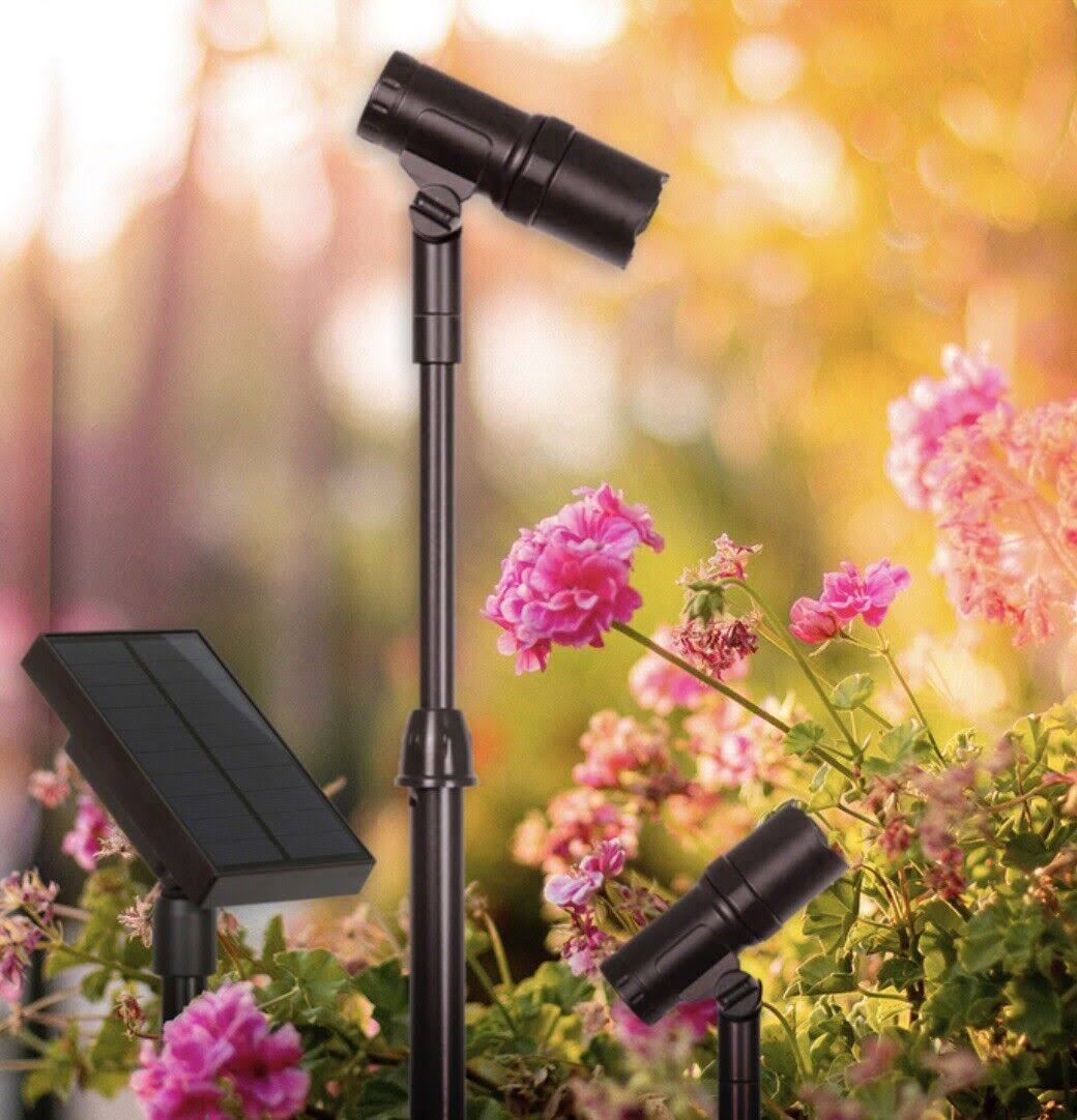 Led Solar Spot Lights 2-Pack