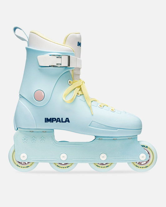 Lightspeed Inline Sky Blue/Yellow' Skates 7