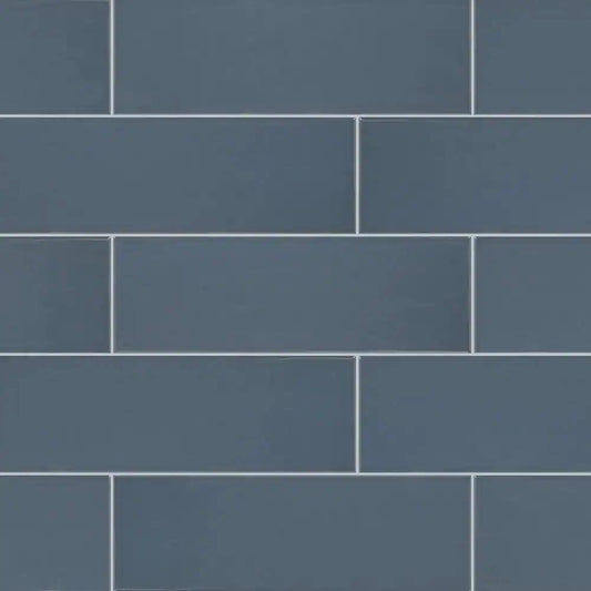 Luxecraft Chronos 4-1/4 In. X 12-7/8 In. Glazed Ceramic Undulated Wall Tile (10.64 Sq. Ft./Case)