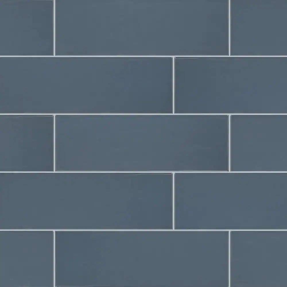 Luxecraft Titan 4-1/4 In. X 12-7/8 In. Glazed Ceramic Undulated Wall Tile (10.64 Sq. Ft./Case)