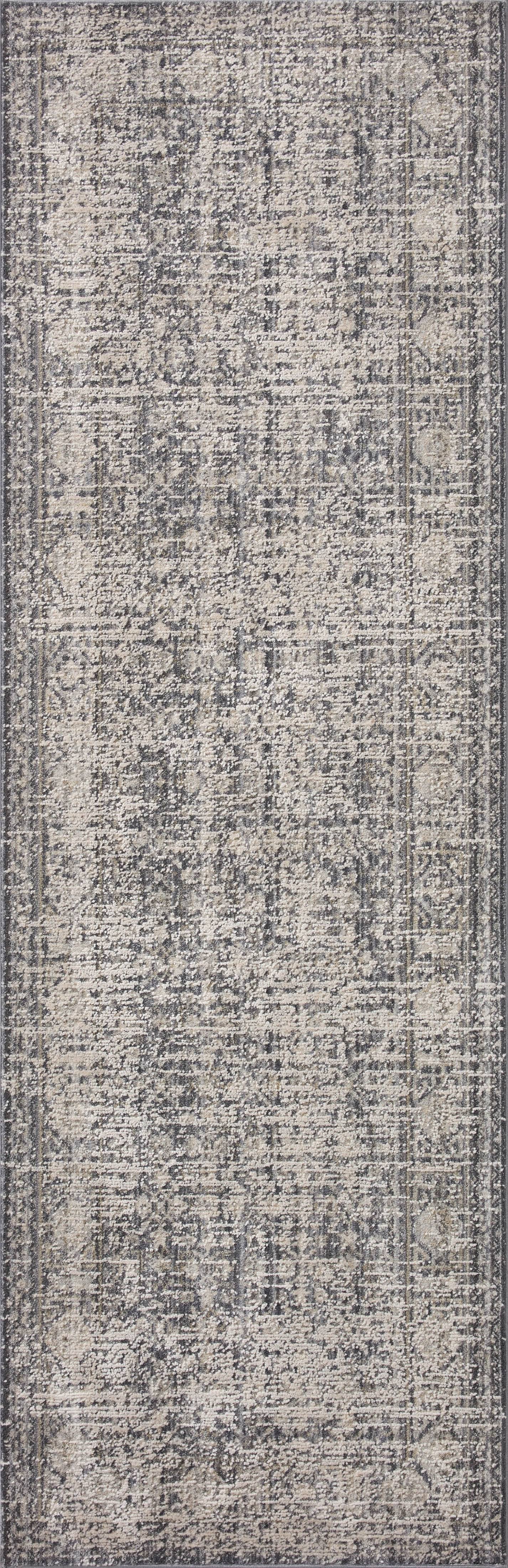 Lewis X 5'3" 7'9" Charcoal/Dove Alie Ale-03 Area Rug