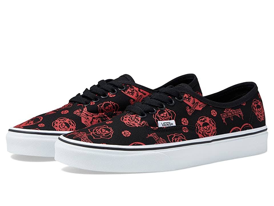 Love You To Death Authentic Shoe (Black/True White) 7.0 Men = 8.5 Women