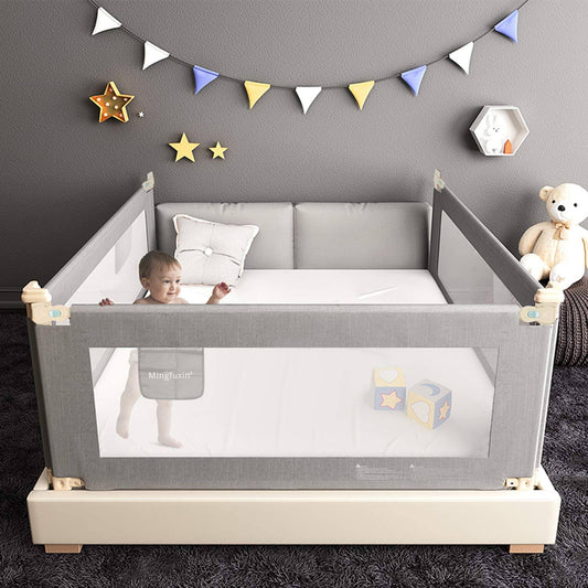 Long Bed Rails For Toddlers, Folding Bed Safety Rail For Baby, Crib Guardr