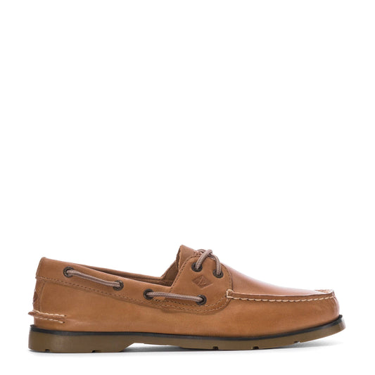 Leeward 2 Eye Boat Shoes In Sahara Size 9.5