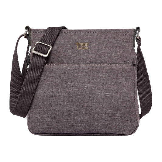 London Classic Canvas Across Body Bag-Trp0237 - Charcoal