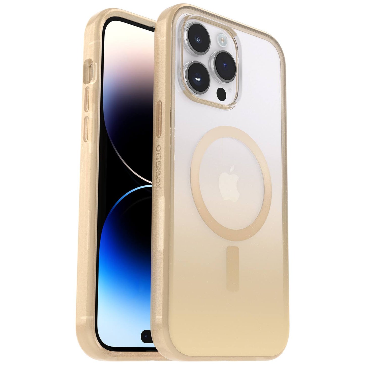 Lumen Series Case With Magsafe For Iphone 14 Pro Max - Gold