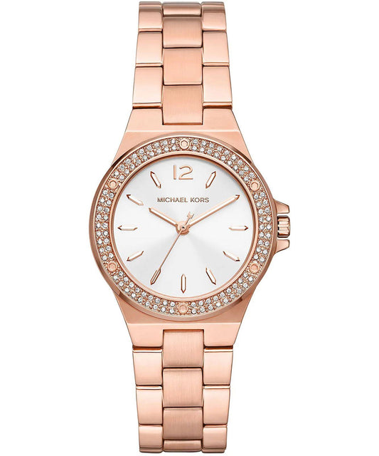 Lennox Three-Hand Rose Gold-Tone Stainless Steel Watch And 14k Rose Gold Bracelet Set