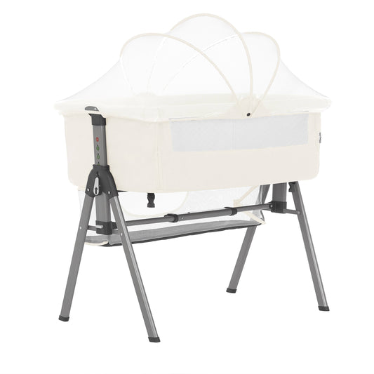 Lotus Bassinet And Bedside Sleeper In Ivory.