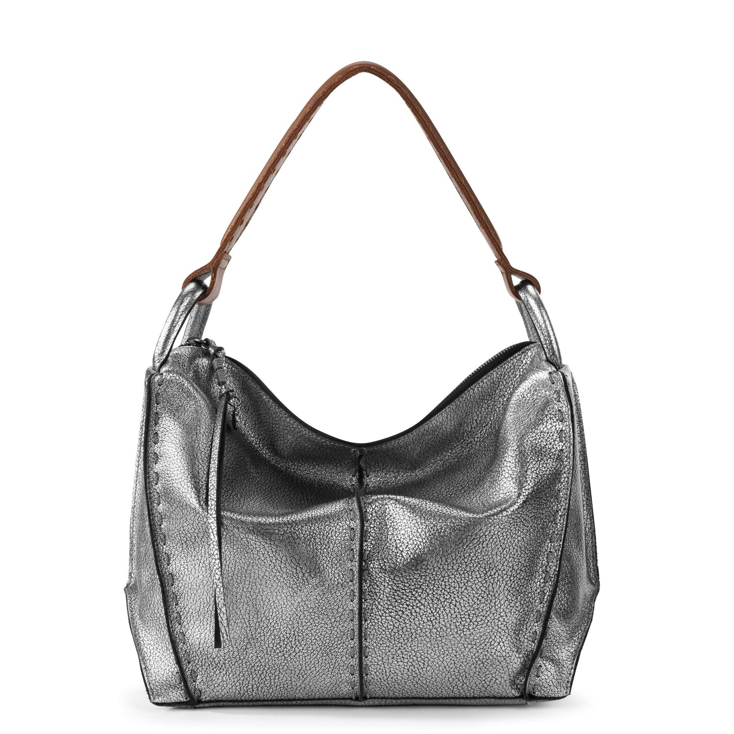 Los Feliz Leather Hobo Bag - Meadow