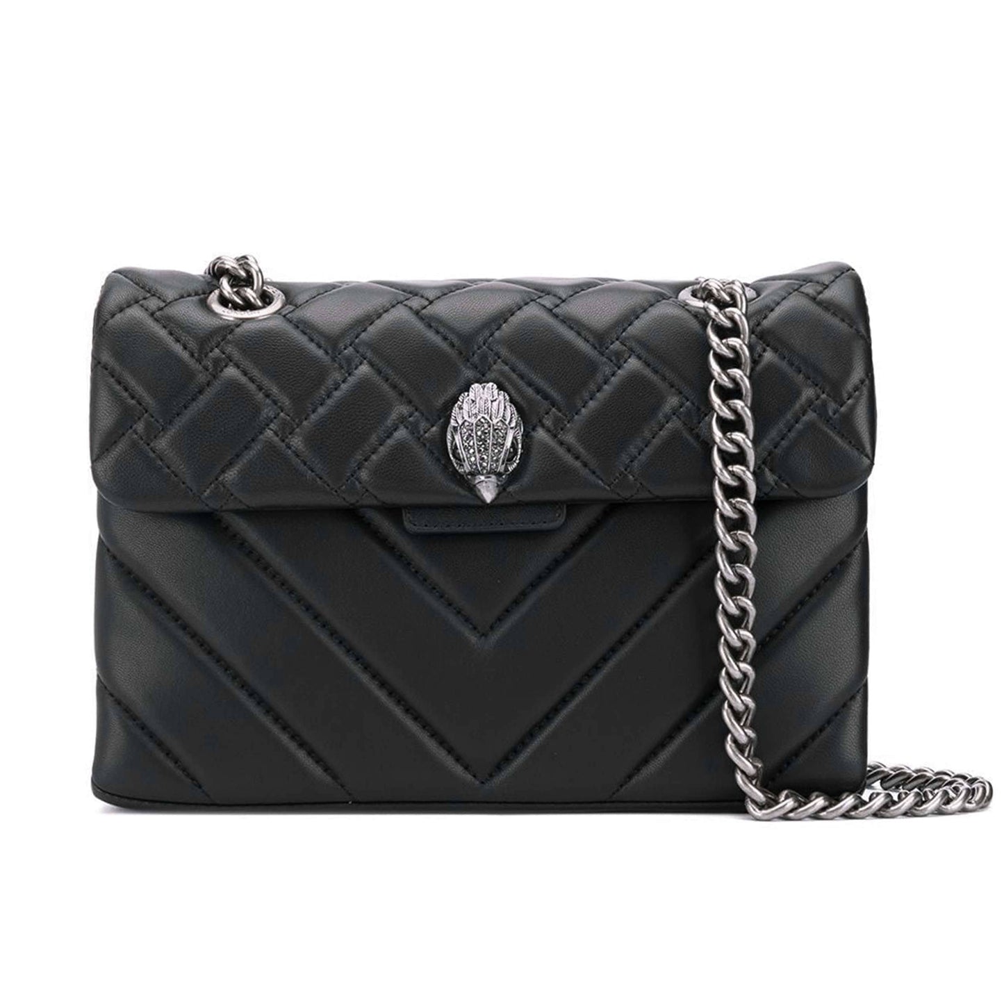 London Leather Kensington X Bag Leather Black