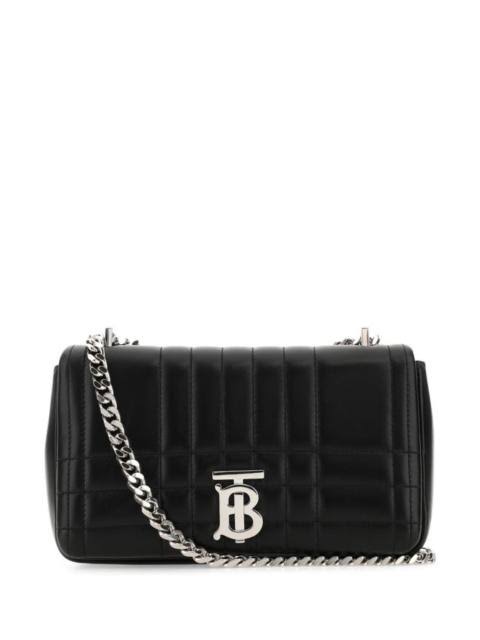 Lola Black Quilted Leather Crossbody Bag