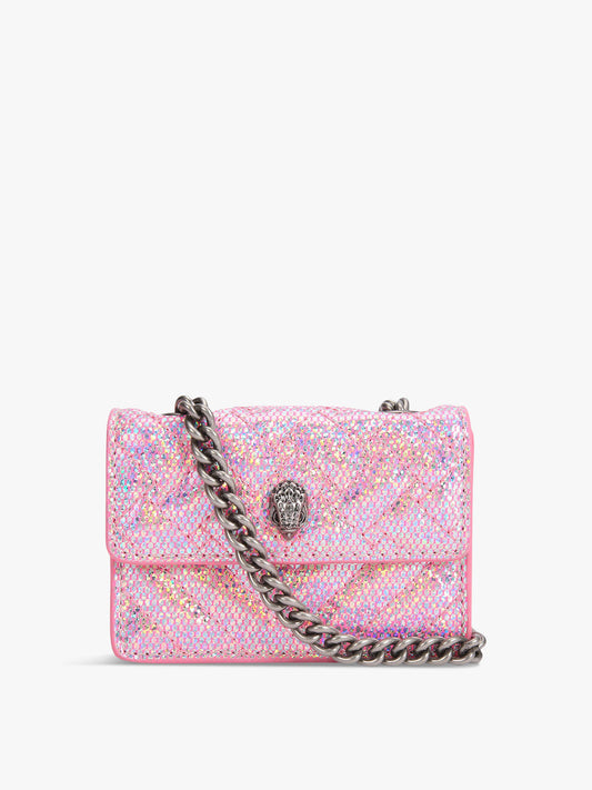 London Micro Kensington Crossbody In Pink