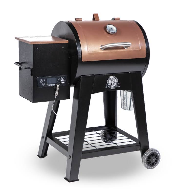 Lexington 540 Sq. In. Wood Pellet Grill W/ Flame Broiler And Meat Probe