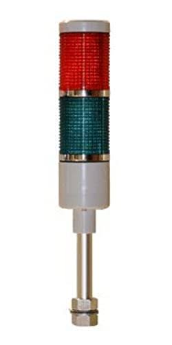 Led-Gible Ld-5222-100 Led Tower Light, 24v, Red/Green, Steady