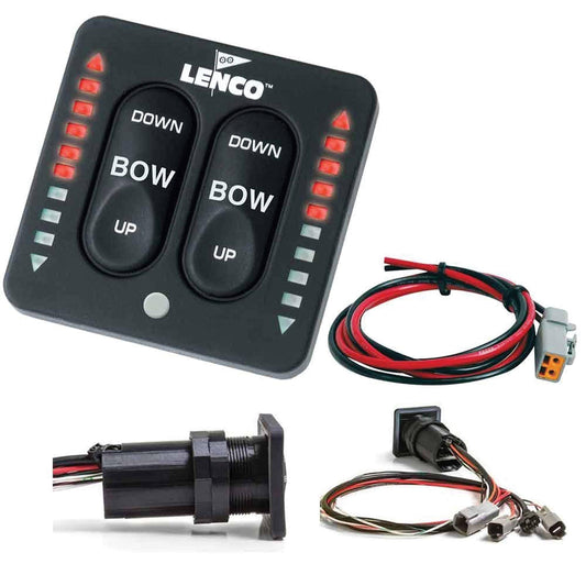 Led Indicator Integrated Tactile Switch Kit-Pigtail-Single Actuator Systems