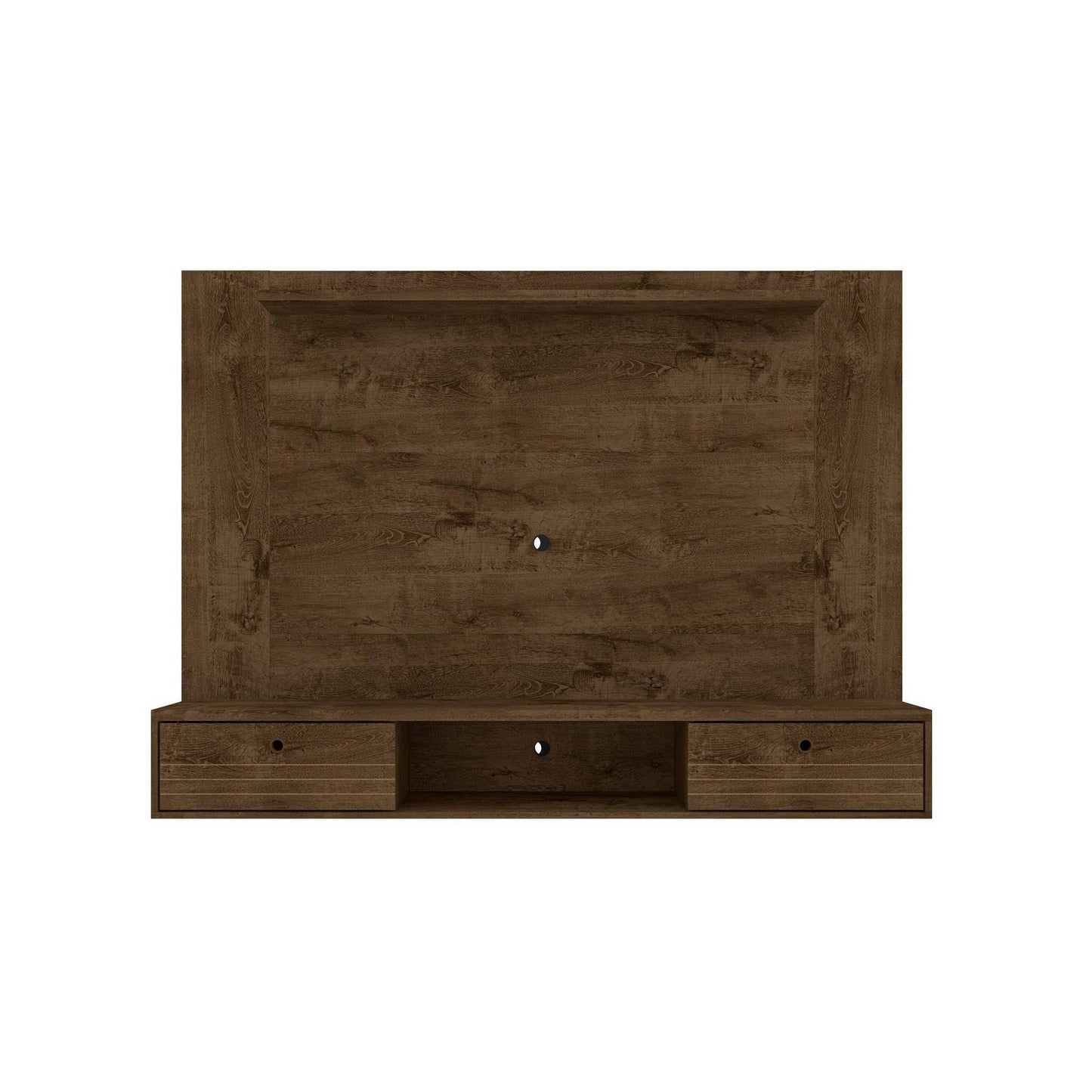 Liberty Floating Entertainment Center In Rustic Brown