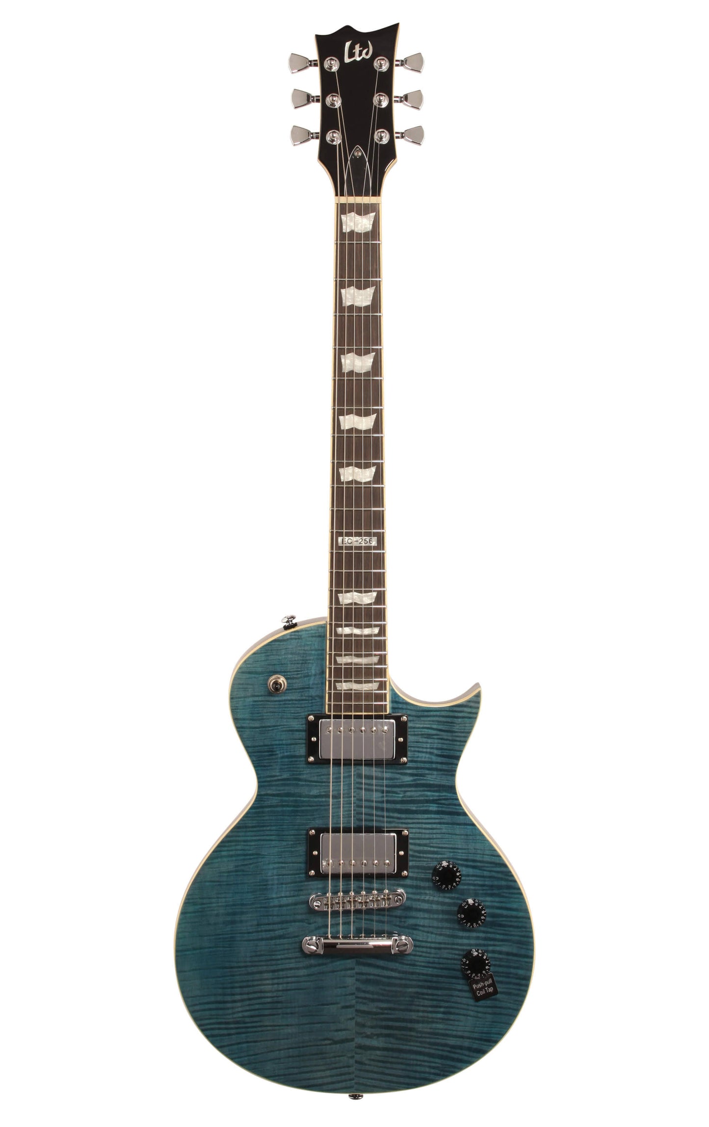 Ltd Ec-256fm Cobalt Blue Electric Guitar