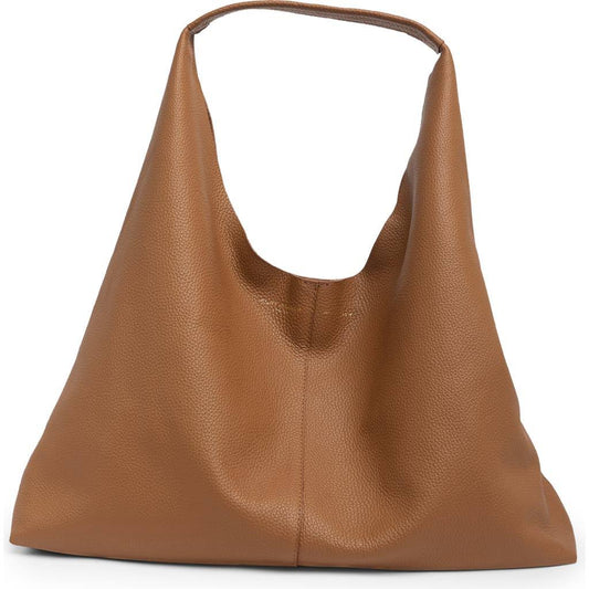 London Violet Leather Hobo - Light/Pastel