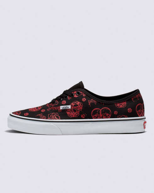 Love You To Death Authentic Shoe (Black/True White) 9.0 Men = 10.5 Women