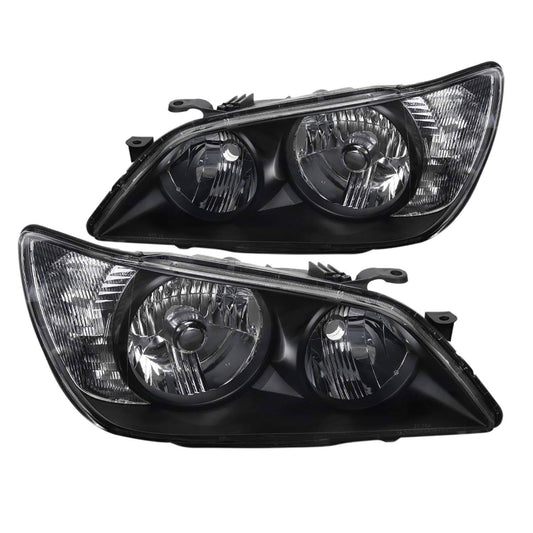 Lh-Is30001jm-Rs Headlights For 2001-2005 Lexus Is300 - Black