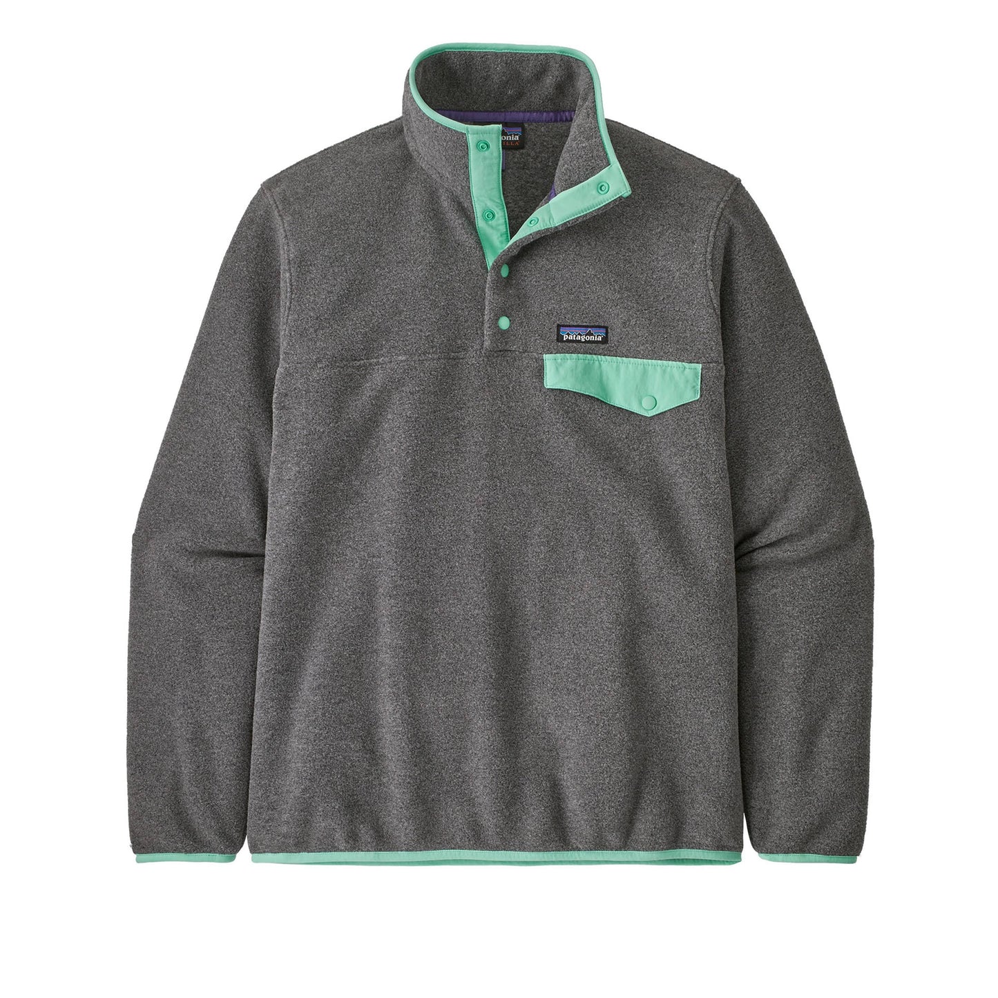 Lightweight Synchilla Snap-T Fleece Pullover - Men's Nickel/Early Teal, Xl