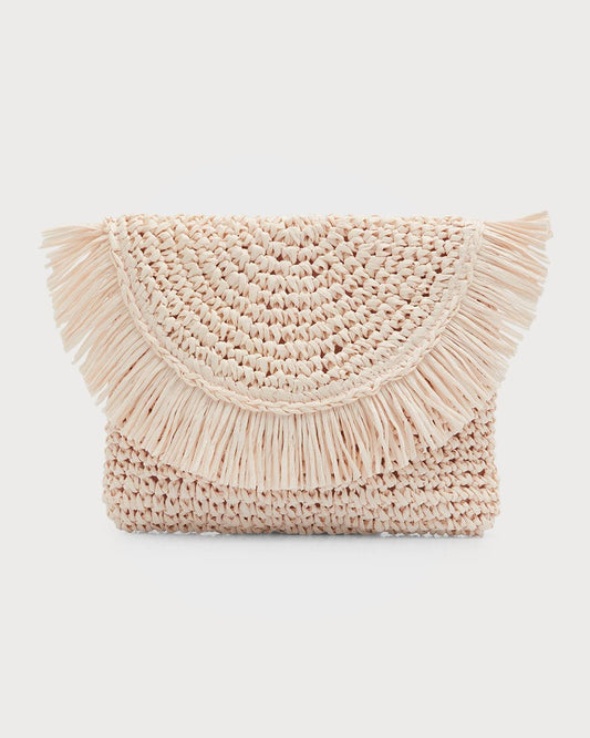 Los Angeles Riley Clutch In Shell At Nordstrom