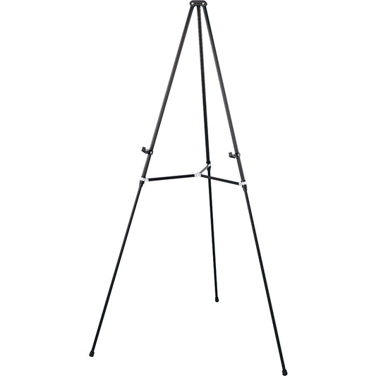 Lightweight Telescoping Easel Black Aluminum