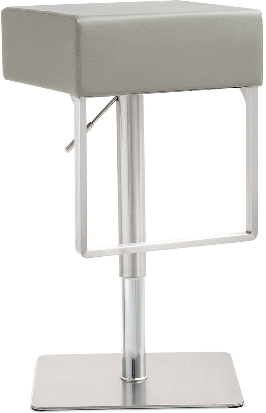 Light Grey Steel Barstool | Furniture