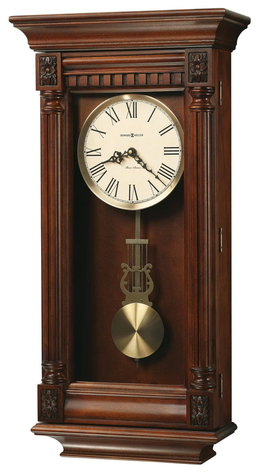 Lewisburg Wall Clock, Tuscany Cherry