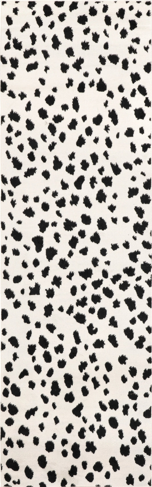 Leopard Print Area Rug, Size: 2' X 3', Gray