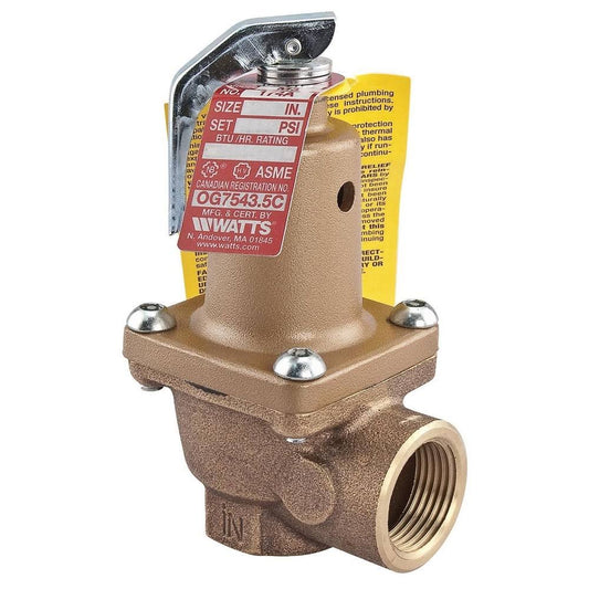 Lf174a-150 3/4" Lead Free Pressure Relief Valve (0121484)