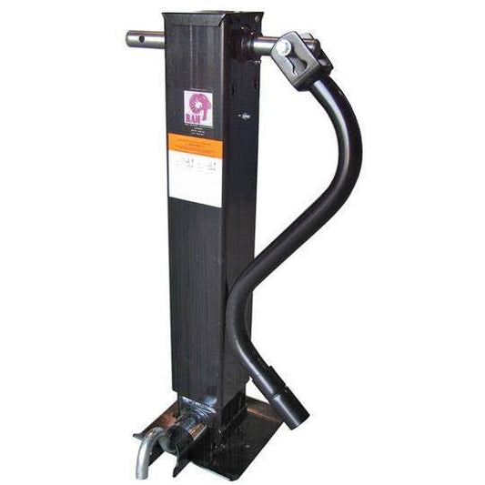 Leg 12k Trailer Jack - 12000 Lb Front Pin Side Wind With Handle