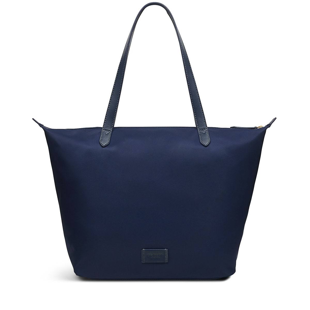 London Women's Pocket Essentials Responsible Large Ziptop Tote Bag - Navy