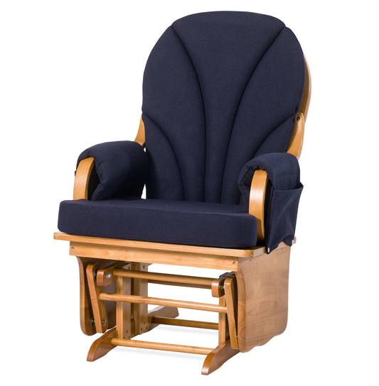 Lullaby Adult Glider Rocker - Natural