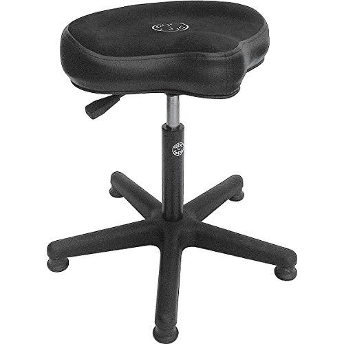 Lunar Series Gas Lift Drum Throne, Black