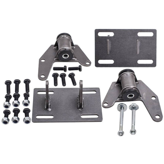 Ls Engine Swap Mount Adapter Kit With Hardware For G-Body 1973-1988 For Carlo Cutlass Ls Conversion Engine For Ls1 Ls2 Ls3 Ls6 For Xw08sb