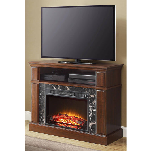 Loring Media Fireplace For Tvs Up To 48 , Cherry