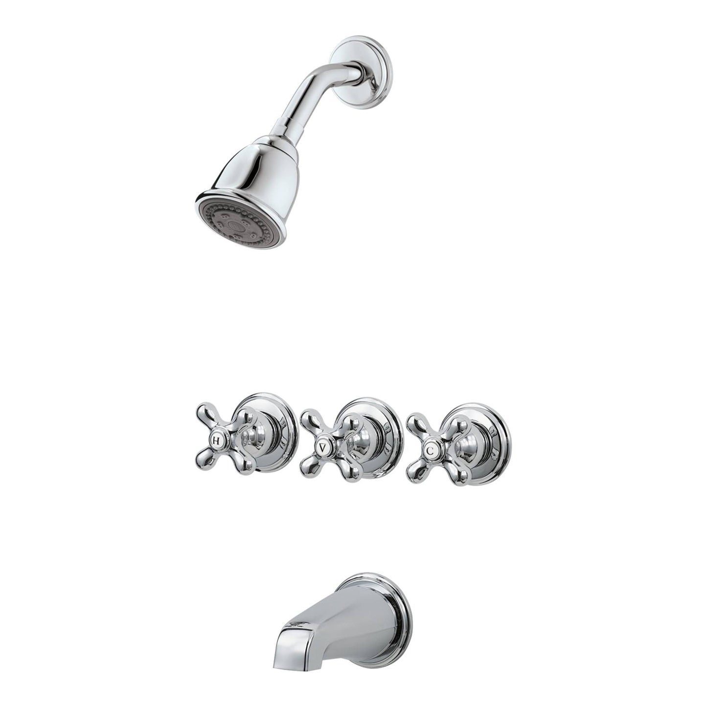 Lg01-8cbc 01 Series Tub And Shower Faucet Chrome