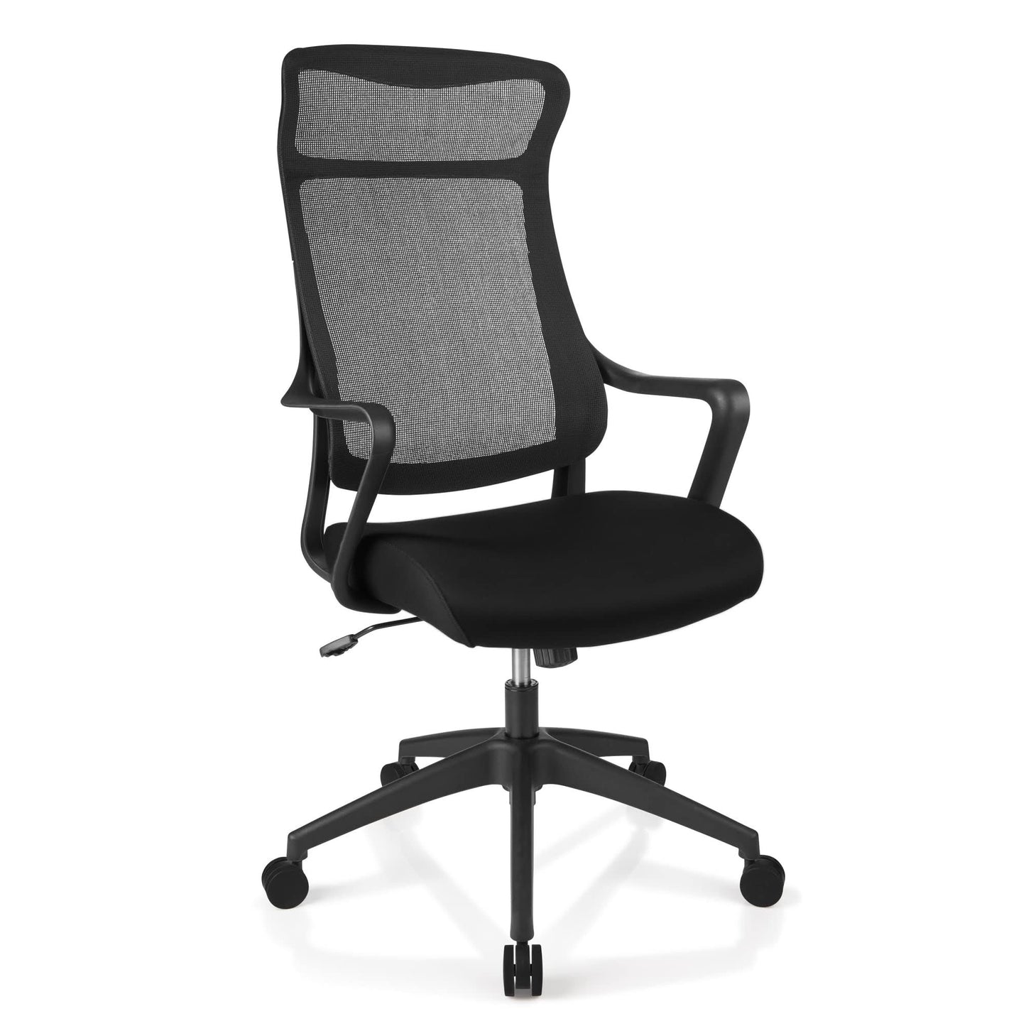 Lenzer Mesh High-Back Task Chair, Gray, Bifma Compliant