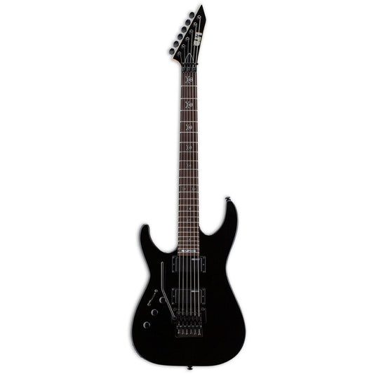 Ltd Kh-202 Signature Series Kirk Hammett Left-Handed Electric Guitar, Black