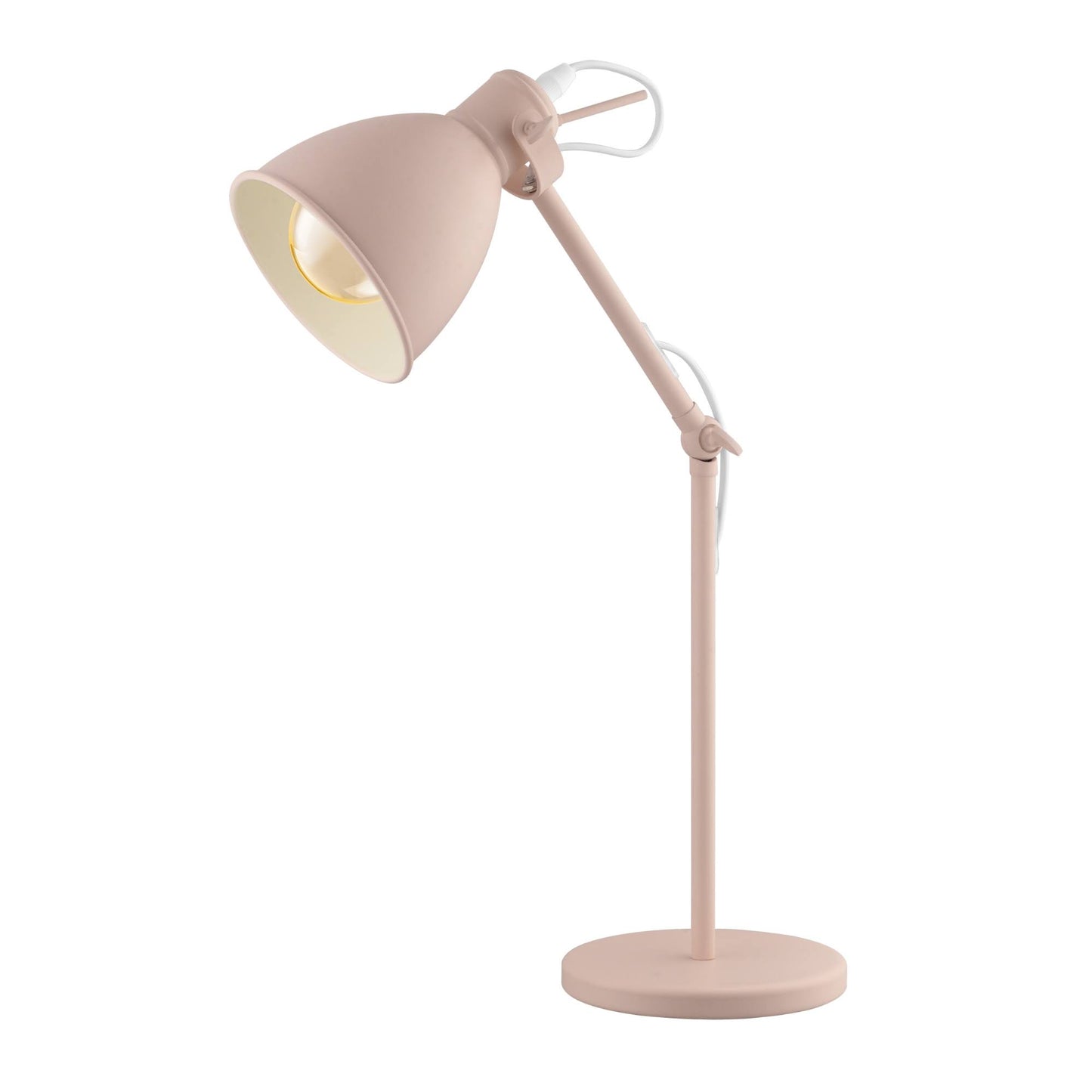 Lighting 204085a Priddy Desk Lamp Pastel Light Blue