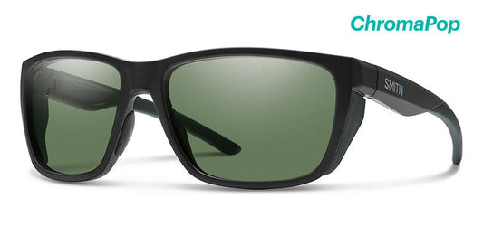 Longfin Sunglasses Matte Black / Chromapop Polarized Gray Green