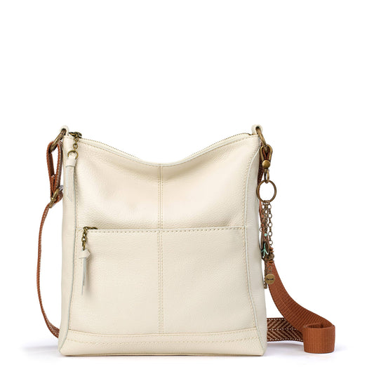 Lucia Crossbody Bag Leather - Stone