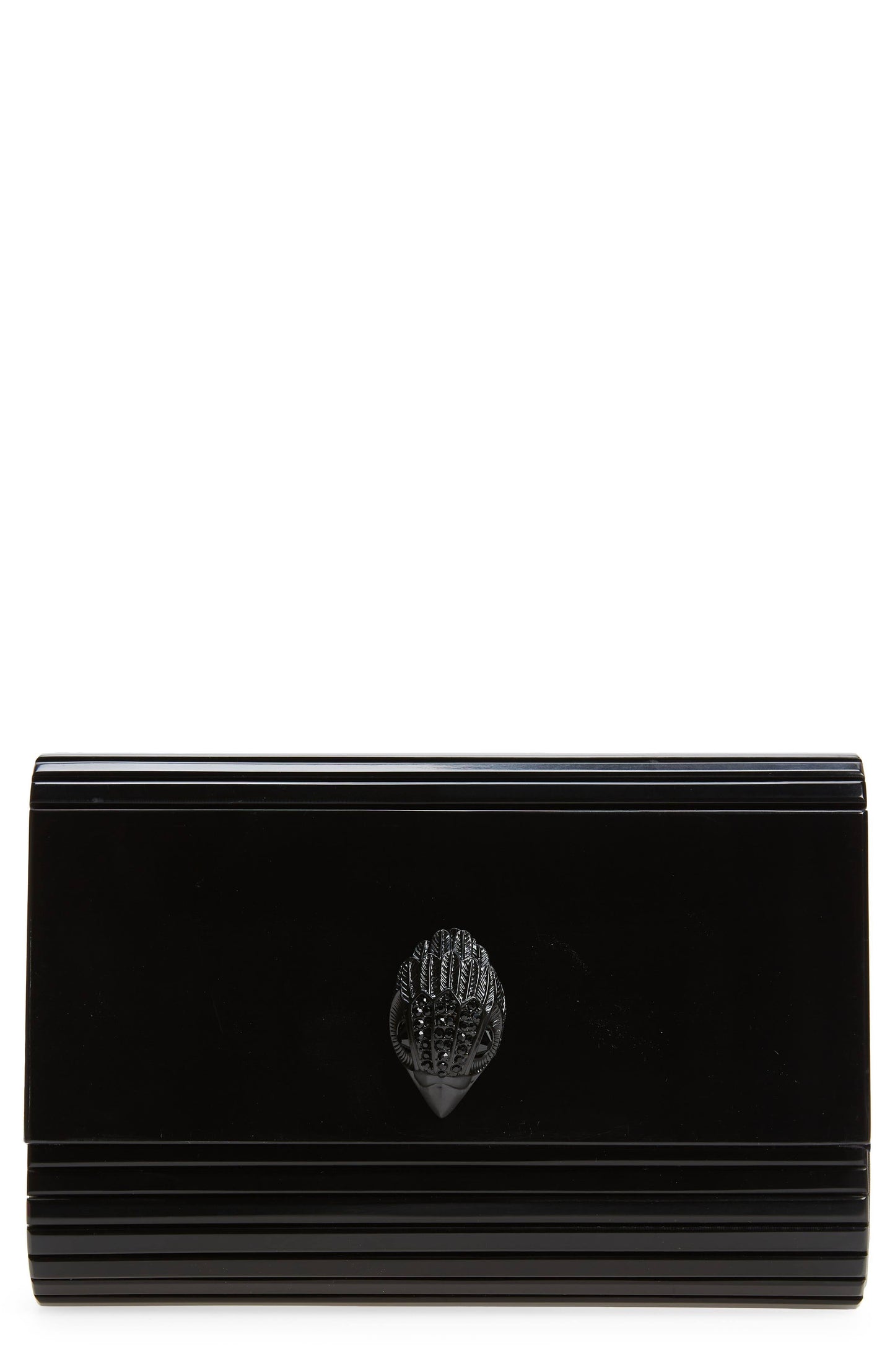 London Party Eagle Drench Clutch - Black