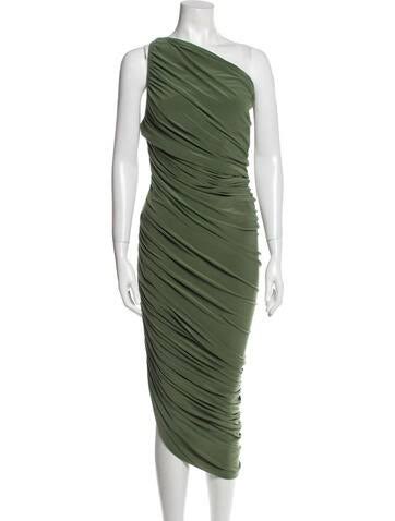 Long Sleeve Diana Gown Mountain Green / M