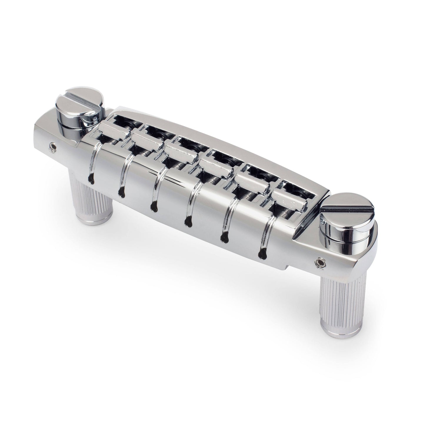 Low-Profile Wraparound Bridge With Standard Studs, Nickel, Slotted