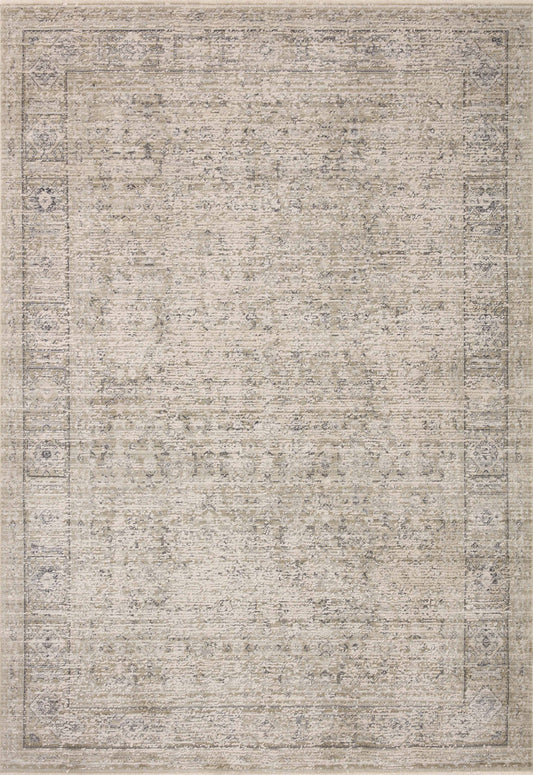 Lewis X 5'3" 7'9" Taupe/Dove Alie Ale-03 Area Rug