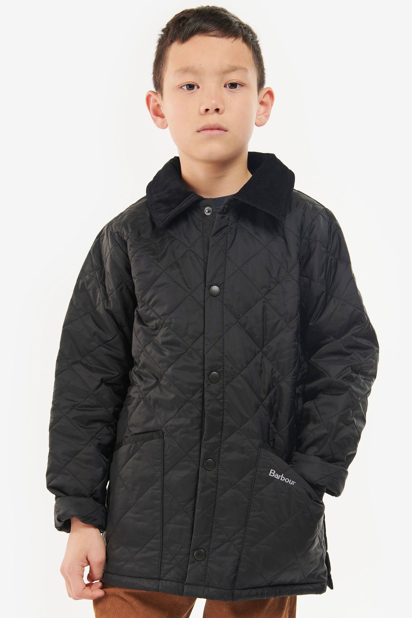 Liddesdale Quilted Jacket - Boys' Black, M